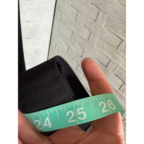 Talbots women’s trousers, black curvy cut minimalist career wear plus size - Picture 11 of 13